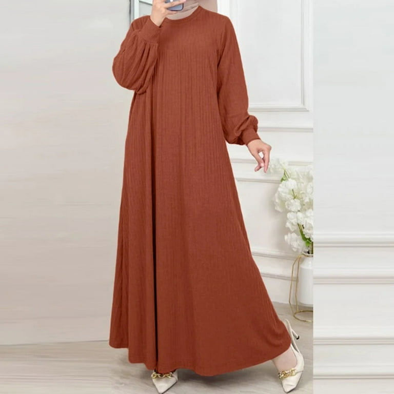 brown ankle length dress Chic A-line Straps Ankle-length Unique Brown Prom Dresses Evening Dresses  MLH1245 main image 1