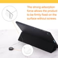 thumbnail image 3 of Retractable Cable Lock with Square Patch Remote Control Security Lock with Adjustable Cord Tether Anti Theft for TV White, 3 of 7