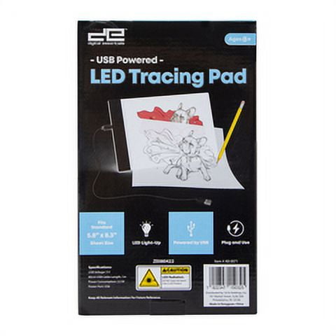 USB Powered LED Tracing Pad 5.9in x 9.4in 