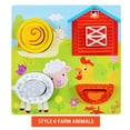 thumbnail image 2 of Wooden Children's Fun Scene Floor Puzzle Building Block Puzzle, 2 of 3
