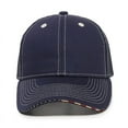 thumbnail image 3 of Outdoor Cap USA-800M Mesh Back with Flag Sandwich-Navy, 3 of 8
