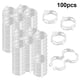 thumbnail image 5 of 100 Uds Clips Soporte para Plantas Plástico Reutilizables Tomate Vegetal () Blanco, 5 of 5