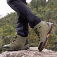 thumbnail image 4 of YOURDIARY Womens Mens Waterproof Anti-Slip Hiking Boots Outdoor Trekking Camping Trail Hiking Shoes, 4 of 8