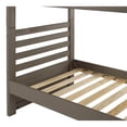 thumbnail image 3 of My Bed Now Everest Twin-over-Twin 2-Drawer Wood Bunk Bed with Ladder in Brown, 3 of 5
