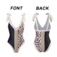 thumbnail image 4 of Traje de baño de una pieza para mujer, traje de baño vintage con tirantes de comercio exterior adelgazante, 4 of 6