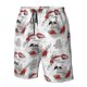 thumbnail image 4 of Balery Koi Fish Traje de Baño Estilo Hawaiano para Hombre, Shorts de Secado Rápido con Bolsillos-Medium, 4 of 6