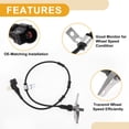 thumbnail image 4 of Unique Bargains ABS Wheel Speed Sensor No.XC2Z2C204BB Front Rigth ABS Sensor Anti-lock Braking System Sensor for Ford E-250 1999-2004, 4 of 7