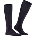 thumbnail image 2 of Men's Falke 15435 Airport Knee High Virgin Wool Sock (Dark Navy L), 2 of 8