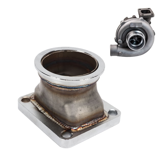 Adaptador De Banda En V De Banda En V A Brida Turbo T4, Duradero, Universal, De Alta Resistencia, De 2,5 Pulgadas, Perfecto Para Combinar, A Prueba De Herrumbre Para Automóviles Y