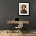 thumbnail image 4 of Friedrich Anton Prölss 19x24 Black Modern Framed Museum Art Print Titled - Young Girl (1906), 4 of 5