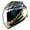 Shark Yellow, variant on WOW Motorcycle Full Face Helmet Street Bike BMX MX Youth Kids HKY-B15 Spider Pink