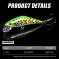 thumbnail image 4 of HENGJIA Fishing Lures Large Hard Bait Minnow VIB Lure with Treble Hook Life-Like Swimbait Fishing Bait Popper Crankbait Sinking Lure for Bass Trout Walleye Redfish, 4 of 29