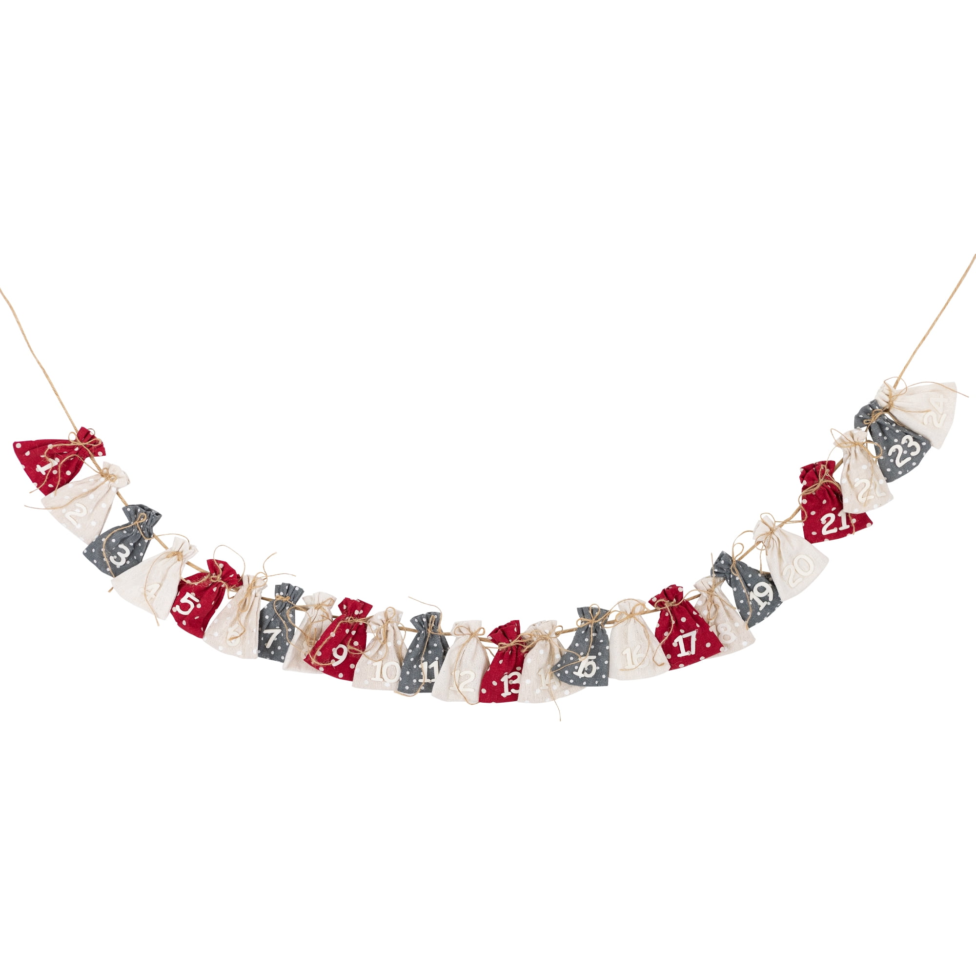 Count Down to Christmas Gift Bags Garland - 6.5'