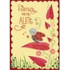 Designer Greetings Ladybug Red Foil Border: Aunt From Child Valentine's Day Card