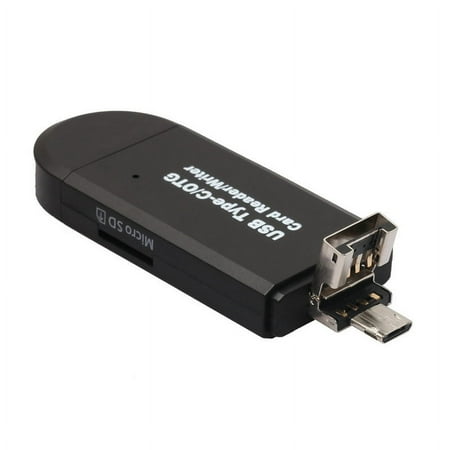 Image of axGear USB 3.1 Type C / USB / Micro USB SD Micro SD TF Memory Card Reader OTG Adapter