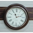 thumbnail image 3 of Nautical Wooden Wall Clock Home & Office Decor 16", 3 of 3