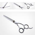 thumbnail image 4 of Professional Hair Cutting Scissors Set Stainless Steel Scissors Comb Kit, 4 of 8