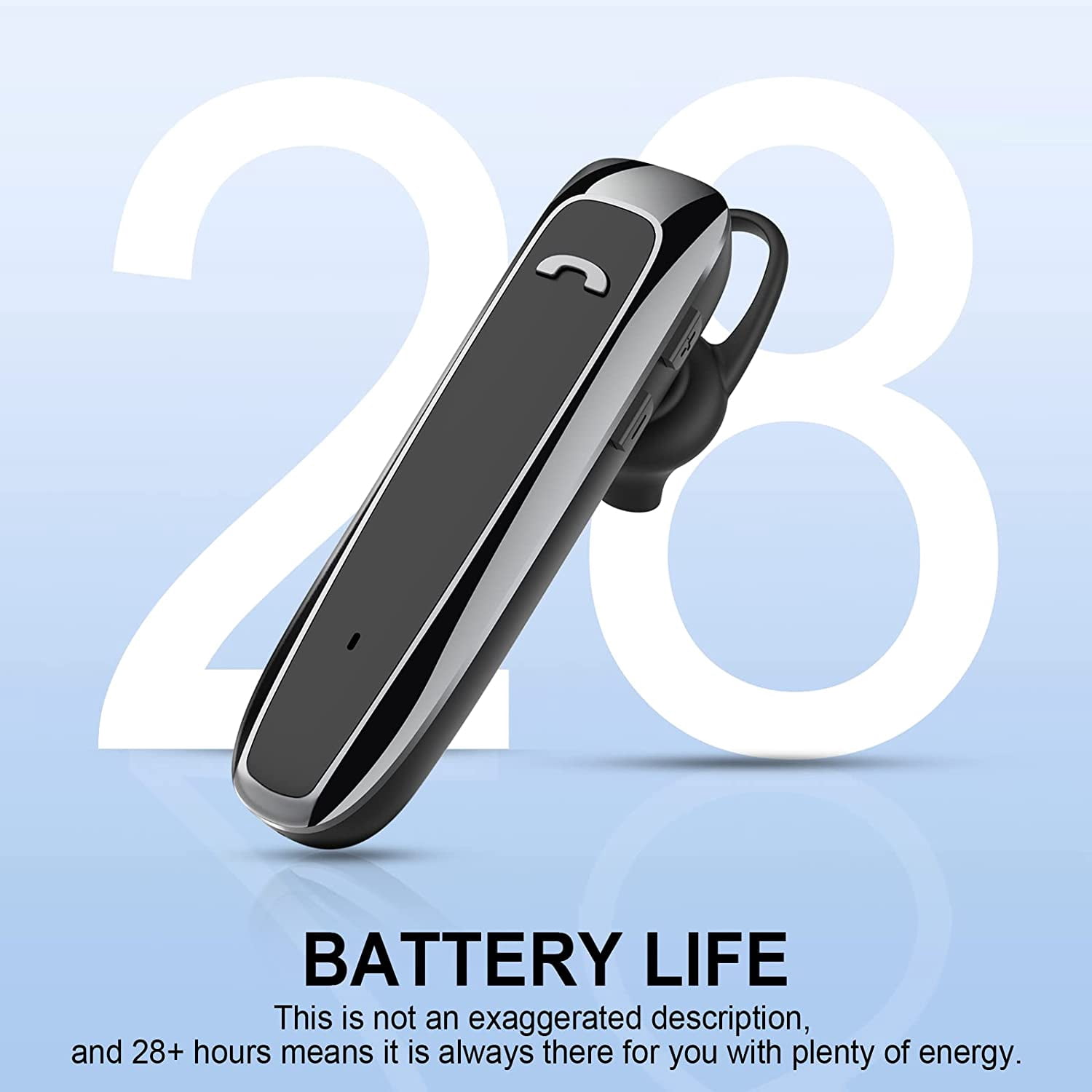 Wireless Earphone Mono Earbud for Motorola Moto G 5G (2022)/G 5G (2023)/5G (2024)/5G (2025) - Handsfree Mic Single Headphone Headset