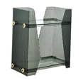 thumbnail image 4 of Bathroom Counter Organizer Shelf, Bathroom Organizer Countertop, 2 Tier Cosmetics Storage Display Rack Makeup Organizer, for Dresser Office Green, 4 of 8