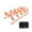Orange, variant on 5 Pcs Agility Hurdles Speed Hurdles Training Equipment with Adjustable Height for Soccer Football Athletes