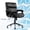 Black, variant on Click365 Transform 2.0 Ergonomic Mid Back Desk Chair Bonded Leather Cognac