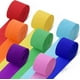 thumbnail image 1 of Serpentinas de papel crepé 8 rollos de 200 metros, 8 serpentinas de papel coloridas de 25 x 4,5 cm, 8 rollos de papel crepé de colores aptos para cumpleaños, despedida de soltera, fiesta, 1 of 5