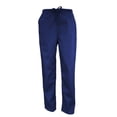 thumbnail image 4 of ACTIVE UNIFORMS Women Scrub Set Medical Scrub Top and Pants (Navy Blue, X-Small), 4 of 5