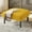 Yellow, variant on MOONMISS Corduroy Upholstered Mid-century Modern Square Wood Frame Ottoman with Soft Padded Seat-Yellow