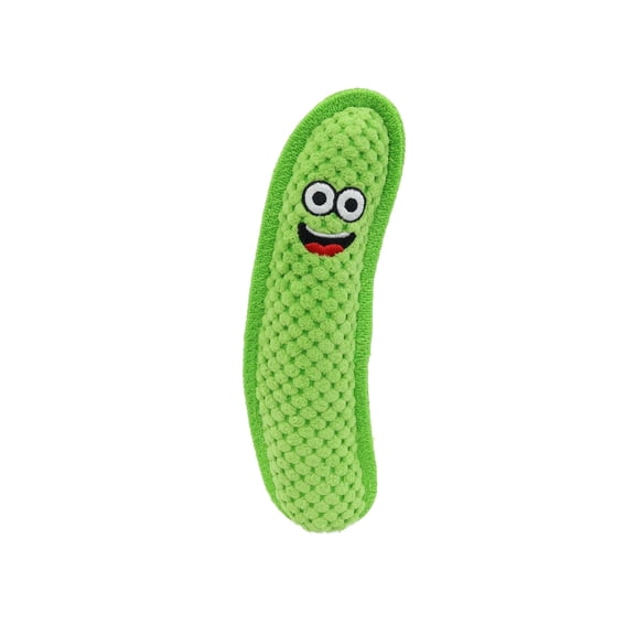 Tuffy® Pickle Ultra Durable Plush Dog Toys with Multiple Layers & Reinforced Seams , Washable and Floats , Original Construction