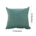 thumbnail image 3 of ToyKingdee Premium Square Pillow, Throw Pillow Linen Square Pillow, Square Interior Sofa Pillows, Farmhouse​ ​Couch Throw Pillows, for Bed, Sofa, Livingroom, Home Decor, 3 of 6