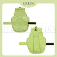 thumbnail image 4 of Waterproof Dog Raincoat with Reflective Strip, Lightweight Pet Rain Jacket with Leash Hole for Dogs (Light Green,Medium), 4 of 8