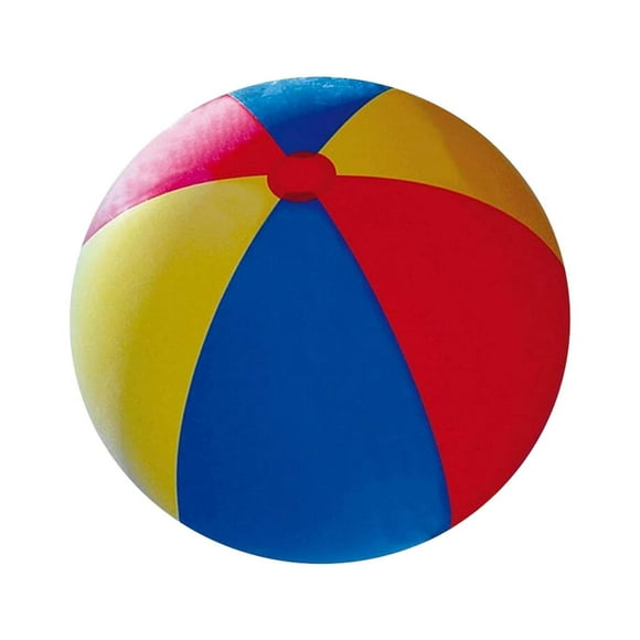 Siruishop Inflatable Beach Ball Foldable Entertainment Giant Outdoor PVC Lawn Game Toy 120cm