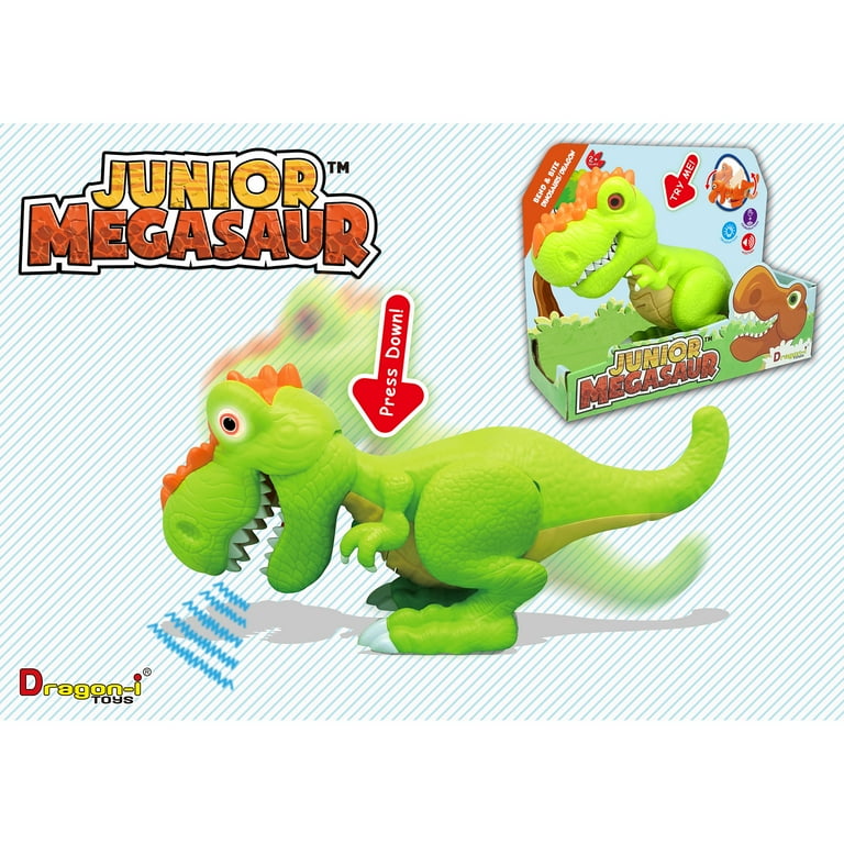 Junior Megasaur: Bend & Bite Green T-Rex Dinosaur - Walmart.com Junior Megasaur: Bend & Bite Green T-Rex Dinosaur - Walmart.com