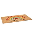 thumbnail image 3 of Calloway Mills 107851729 Rainbow Heart Doormat 17" x 29", 3 of 7