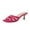 Fuchsia, variant on Malta Strappy Kitten Heels for Women, Dressy Open Toe Low Heel Sandals with Memory Foam Comfort