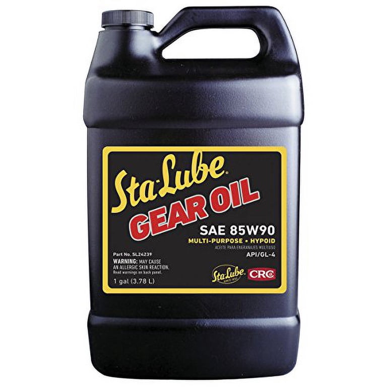 CRC, Multi-Purpose Gear Oil, 1 Gal, SAE 85W-90 Brown - Walmart.com