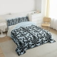 thumbnail image 3 of Castle Fairy Bohemian Vintage Flower Twin Comforter Sets,Chic Floral Damask Bedding Set, 3 of 8