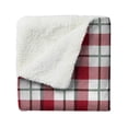 thumbnail image 1 of Sunbeam Northern Luxe Heated Throw (Red), 1 of 2