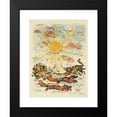 thumbnail image 2 of Lovis Corinth 14x18 Black Modern Framed Museum Art Print Titled - The Final Page from the Episode ‘Reinecke Fuchs’ (1920), 2 of 5