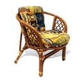 thumbnail image 4 of SK New Interiors Lounge Set of Bahama Armchair and Round Coffee Table, Natural Rattan ECO Colonial Color, 4 of 6