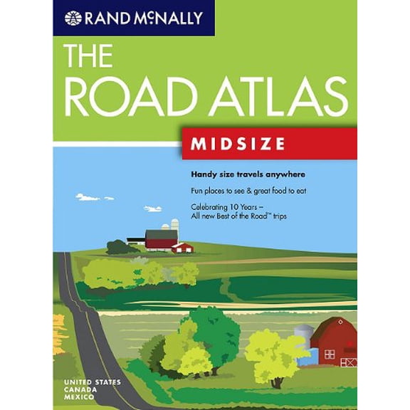 Pre-Owned Rand McNally The Road Atlas Midsize 2011 (Rand Mcnally Road Atlas Mid Size) (Paperback) 0528355309 9780528355301