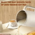 thumbnail image 4 of The 8-In-1 Multifunction Nut Milk Maker, Multifunctional Soymilk Maker, One-Button Self-Cleaning, Suitable For Nut Milk, Oat Milk, Soy Milk (White), 4 of 7
