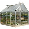 Palram Snap & Grow 4' Extension Kit for 6'-Wide Hobby Greenhouse, Silver