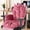 Pink Leopard Print, variant on Comfy Office Chair Cushion, Cute Seat Cushion Leopard Print Cushion for Gaming Chair with Backrest Non-Slip Floor Seating for Adults and Pets Khaki Stuff for Room Decor