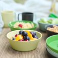 thumbnail image 7 of Loobuu Plastic Cereal Bowls with Dust-Proof Lid, Resuable Bowls for Kitchen, Set of 6, Microwave and Dishwasher Safe, for Soup, Oatmeal, Ramen, RV, Camping, College Dorm Room, 24 Oz, 7 of 7