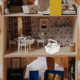 thumbnail image 2 of 10pcs Simulation Shopping Baskets Plastic Basket Toys Mini Candy Baskets, 2 of 9