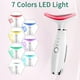 thumbnail image 5 of Masajeador facial XMXW de 7 colores True Beauty Glow con luz roja, 5 of 7