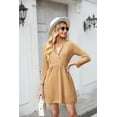 thumbnail image 4 of Richie House Women's Long Pullover Sweater Dress Midi dress Size XS-XL ARH2066-A-S, 4 of 5