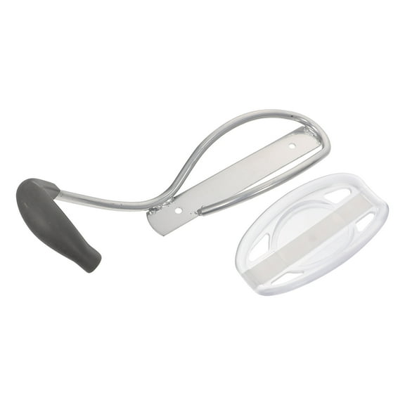 WRITWAA 1Set Metal Bike Holder Grey Wall Mounted Rack Practical Storage Hook for Bikes