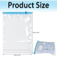 thumbnail image 2 of PinesC 8 Pack Roll Up Storage Bags for Travel 35 X 50cm Medium Vacuum Storage Bags For Travel Compression Bags for Travel for Clothes Bedding Blankets Suitcase or Moving Vacuum Stora, 2 of 5